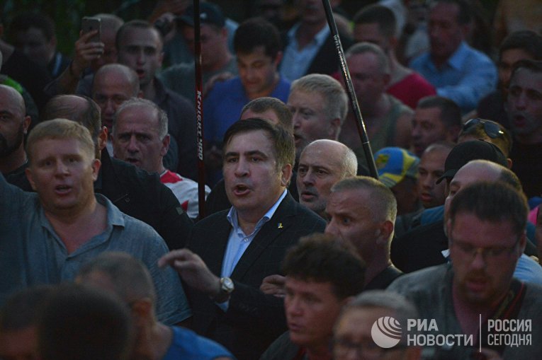 Прорыв украинско-польской границы Михаилом Саакашвили и его сторонниками