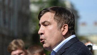 Михаил Саакашвили во Львове