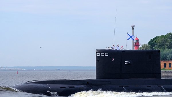 Дизельная подводная лодка Колпино