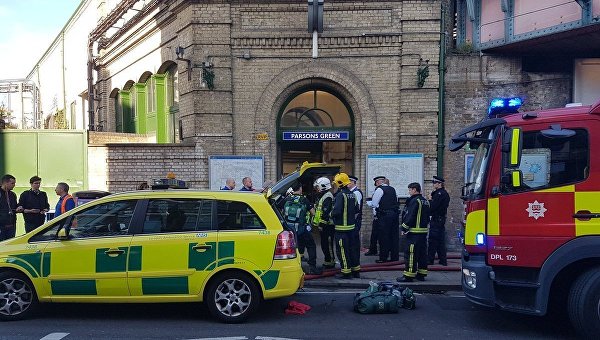 Взрыв в лондонском метро 15 сентября 2017