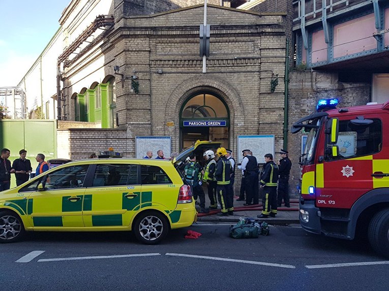 Взрыв в лондонском метро