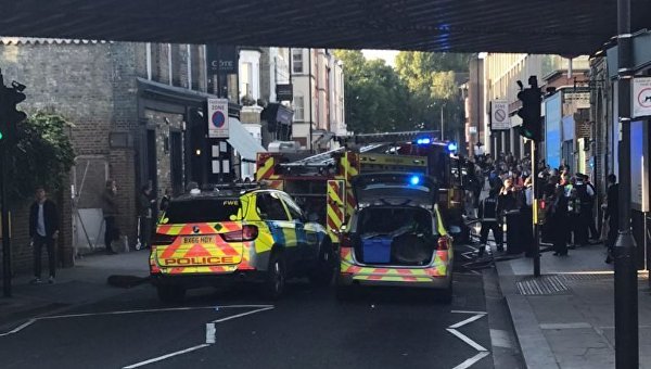 Взрыв в лондонском метро