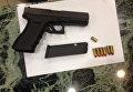 Оружие, найденное на месте самоубийства мужчины в Киеве