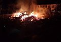 Пожар в муниципальном детском лагере в Одессе. Видео
