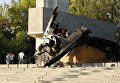 Подрыв памятника десантникам в Луганске