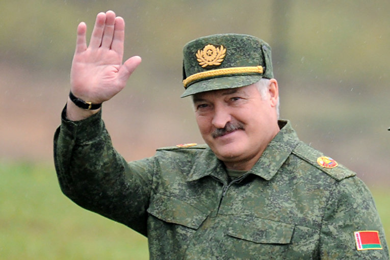 Лукашенко на учениях Запад-2017