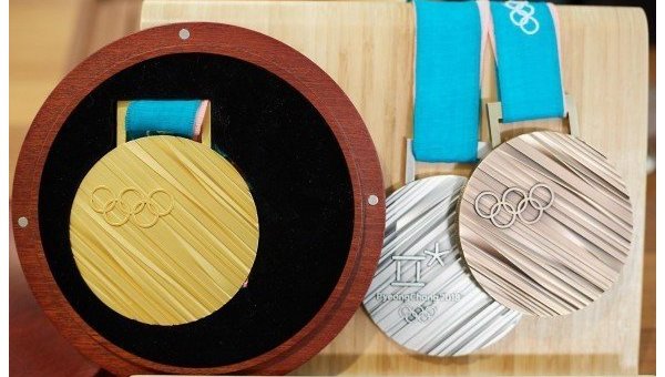 В Южной Корее представили дизайн медалей для зимней Олимпиады