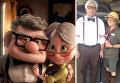 Пожилая пара переодевается в любимых персонажей