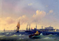 Картина Ивана Айвазовского Вид на Ревель (оригинальное название - Море)