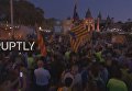 Концерт и митинг в поддержку референдума о независимости Каталонии в Барселоне. Видео