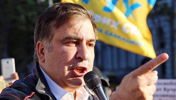Михаил Саакашвили в Одессе, 30 сентября 2017