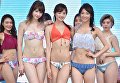 Скромное обаяние японских девушек в бикини