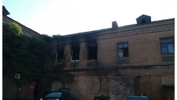 Пожар в запорожском хостеле
