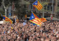 Митинги в Каталонии