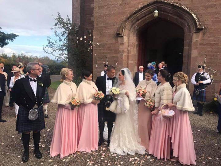Шотландская свадьба экс-коммунистки Оксаны Калетник