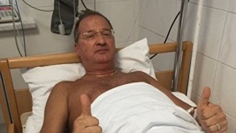 Олег Радковский в больнице