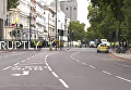 Первые кадры с места наезда на пешеходов в Лондоне, 7 октября 2017. Видео