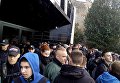 Ситуация возле львовского клуба, где должен выступать Сергей Бабкин, 7 октября 2017