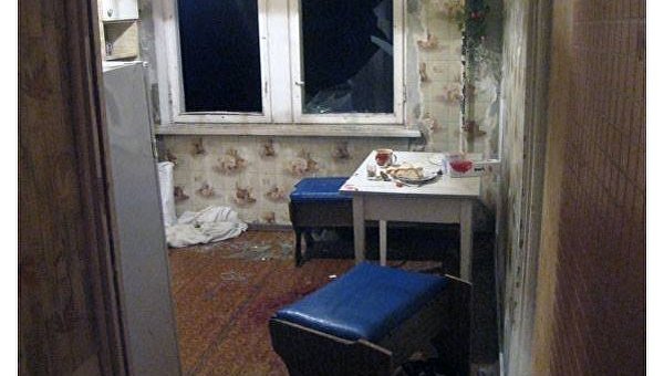 В квартире, из которой один мужчина вытолкал другого в окно в Харьковской области