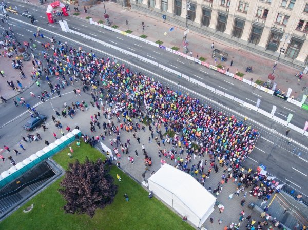 В Киеве прошел Wizz Air Kyiv City Marathon 2017