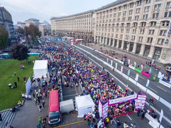 В Киеве прошел Wizz Air Kyiv City Marathon 2017