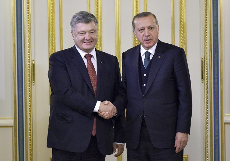 Визит президента Турции Реджепа Тайипа Эрдогана в Киев