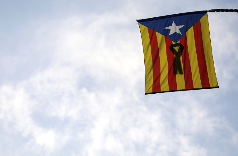 Флаг Каталонии.
