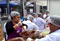 Огромные шоколадка, лепёшка и пирог: в Перу, Гондурасе и Боснии попытались установить мировой рекорд