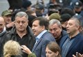 Саакашвили на митинге около Верховной Рады. Архивное фото