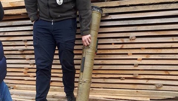 У похитителей ребенка в Киеве нашли тубус от противотанковой ракеты