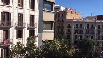 Протест пустых кастрюль в Каталонии после выступления премьера Испании