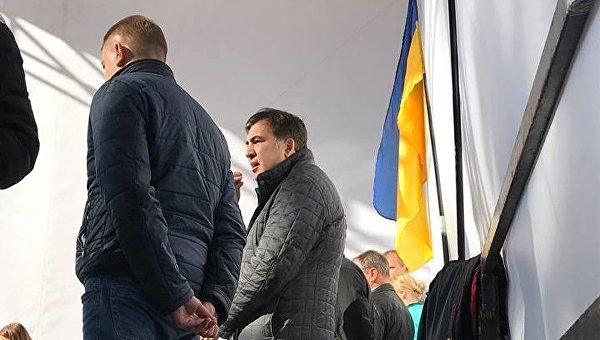 Михаил Саакашвили, 20 октября 2017