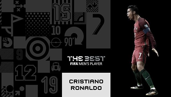 Криштиану Роналду признан лучшим игроком 2017 года по версии ФИФА
