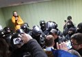 Ситуация в Святошинском райсуде Киева из-за блокирования активистами ОУН