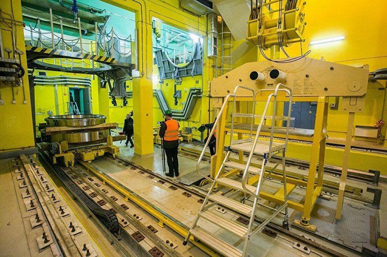 Строительство нового хранилища отработанного ядерного топлива на ЧАЭС