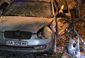 Машина нардепа Игоря Мосийчука после взрыва