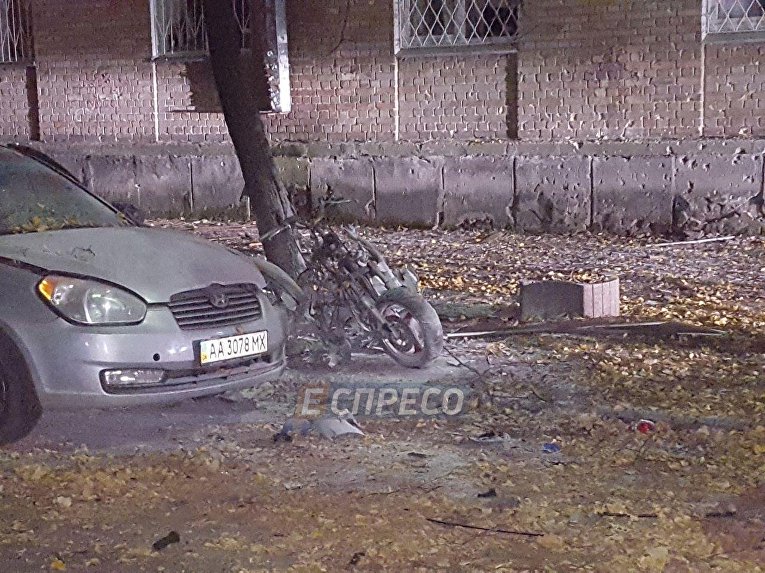 На месте взрыва авто нардепа Игоря Мосийчука