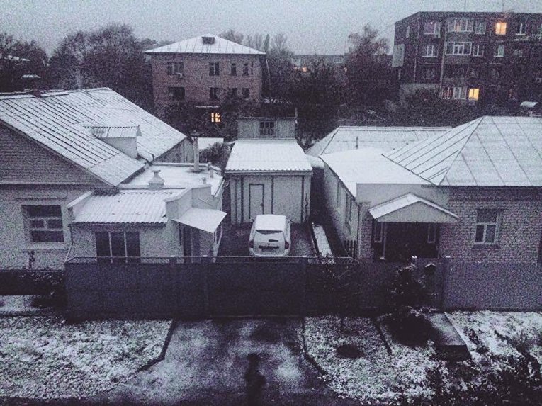 Первый снег в Чернигове