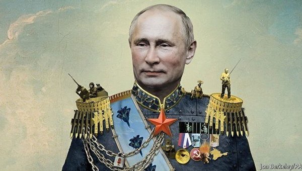 Владимир Путин в образе царя