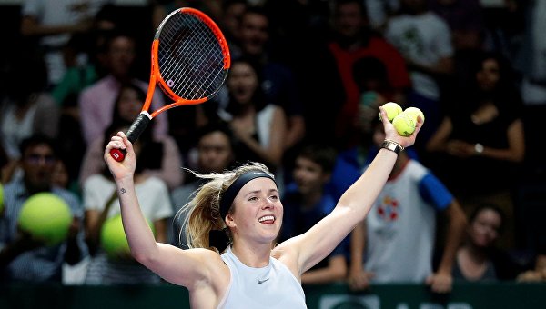Украинская теннисистка Элина Свитолина прошла групповой этап турнира WTA в Сингапуре