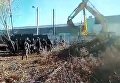Нападение на воинскую часть в Одессе людей в балаклавах. Видео