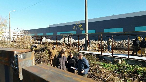 Захват воинской части в Одессе
