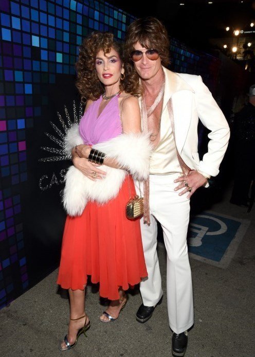 Синди Кроуфорд и Рэнди Гребер на вечеринке Halloween Bash в Лос-Анджелесе