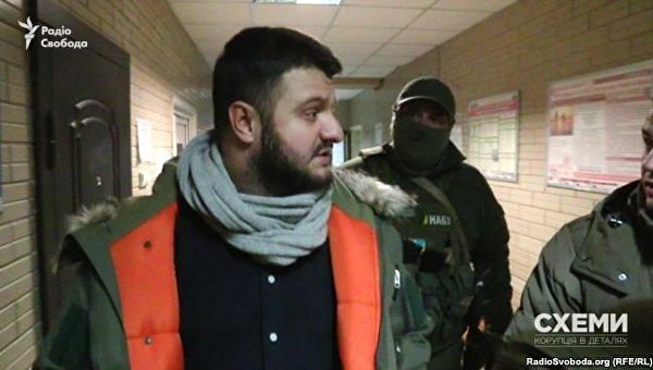 Александр Аваков после задержания