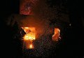 Крупный пожар в санатории Красные зори в Одессе