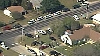 Устроивший стрельбу в церкви в Техасе застрелен полицией. Видео