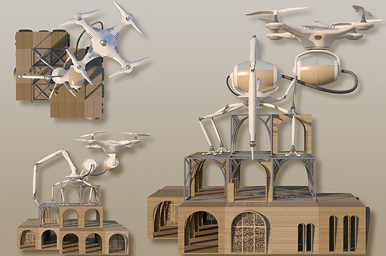 Проект восстановления Мосула при помощи 3D печати и дронов