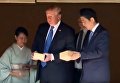 Конфуз Дональда Трампа во время визита в Японию