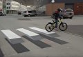В Исландии появился парящий пешеходный переход. Видео