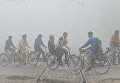 Сильный смог в индийском Амритсаре